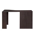 thumbnail image 4 of Techni Office Solutions 51.25" Brown Espresso Unique Techni Mobili Classic Office Desk with Storage, 4 of 8