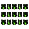 thumbnail image 1 of Unique Bargains Fléchettes Standard, Lot de 30 Vols, Noir, Vert, 1 of 5