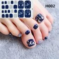 thumbnail image 1 of PVCS Foot Stickers Foot Nail Stickers Waterproof For Female DIY Nail Decoration Art, 1 of 2