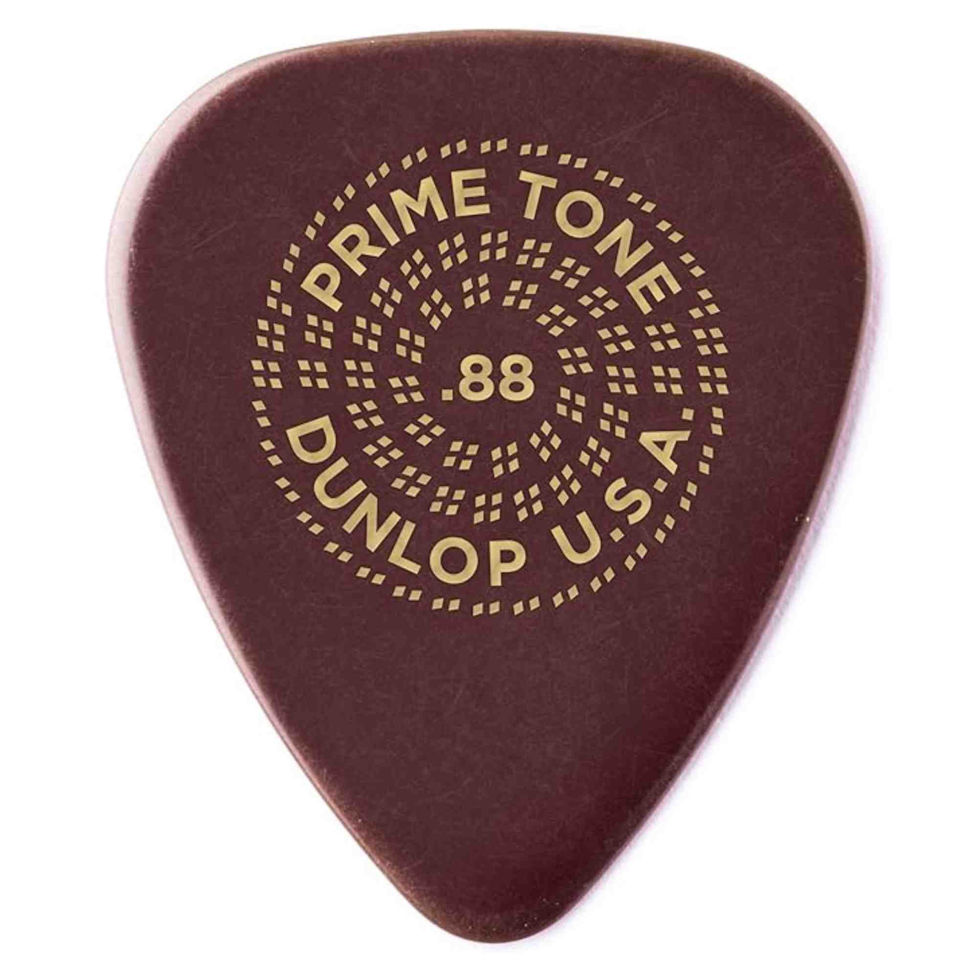 Dunlop Primetone Standard Sculpted Plectra - 0.88mm Gauge - 12 Pack