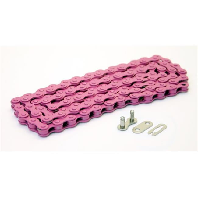 pink bike chain