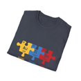 thumbnail image 4 of Autism Awareness Puzzle Periodic Elements Autistic Behavior Men Women Unisex Softstyle T-Shirt, 4 of 4