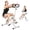 White, variant on Roromall Squat & Rowing Machine - 12-Level Resistance Home Gym Equipment for Glutes, Legs, Core | Folding Butt Lifter Hip Thrust Trainer with Leg Press & Ab Workout