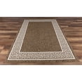 thumbnail image 2 of Capitola GAD Greek Key High Quality Indoor Outdoor Area Rug Brown 7'10" x 10'2" 8' x 10' Rectangle, 2 of 3