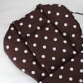 thumbnail image 5 of Asiento de cochecito infantil para bebé cojín para silla de paseo alfombrilla de algodón punto blanco marrón JShteea Libre de BPA, 5 of 5