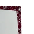 thumbnail image 3 of Ambesonne Winter Fitted Sheet 2 Pcs Set, Flakes Colorful, Twin XL, Maroon White Multicolor, 3 of 3