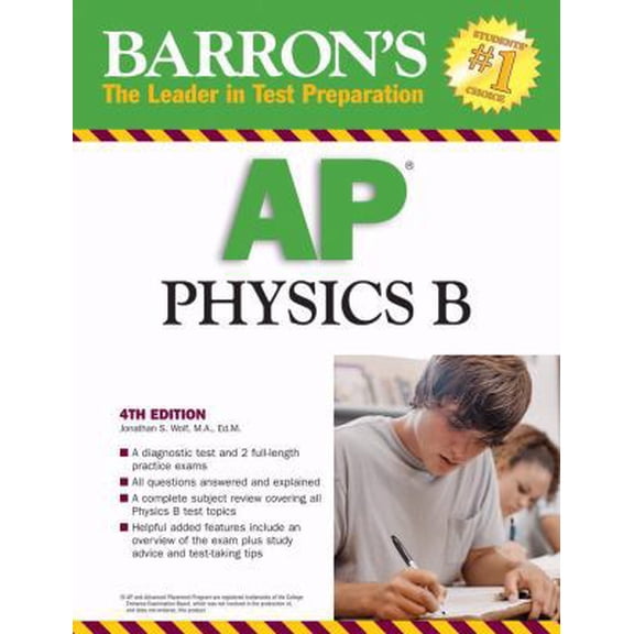 Pre-Owned Barron's AP Physics B (Paperback) 0764137069 9780764137068