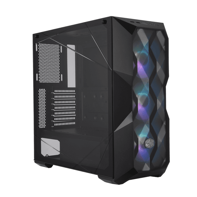 GABINETE COOLER MASTER MASTERCASE TD500 CRYSTAL MEDIA TORRE 3D POLIGONAL MCB D500D KGNN SAU Cooler Master MCB-D500D-KGNN-SAU
