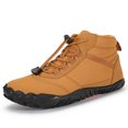 thumbnail image 3 of Botas militares para hombres y mujeres, botas de nieve antideslizantes, forro de felpa para viajes, escalada, senderismo, 3 of 9