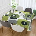 thumbnail image 2 of Yayeee Tablecloths 54" x 54" Rectangle Wrinkle Resistant Party Table Cover, Gray Floral, 2 of 8