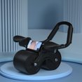 thumbnail image 3 of Ab Slide Roller JShteea con soporte para codo y Temporizador negro, 3 of 6
