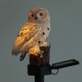 thumbnail image 3 of (white)LED Solar Owl Garden Light Waterproof Outdoor Lighting Decorative Night Light for Home Garden, 3 of 5