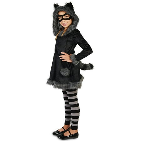 Raccoon Child Halloween Costume