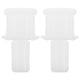 thumbnail image 1 of 2 presas de aire para reparación de puertas de gabinetes, pasadores de resorte de persiana de plástico blanco, ideales para puertas de gabinetes de cocina, pasadores de resorte de persiana de plástico, 1 of 7