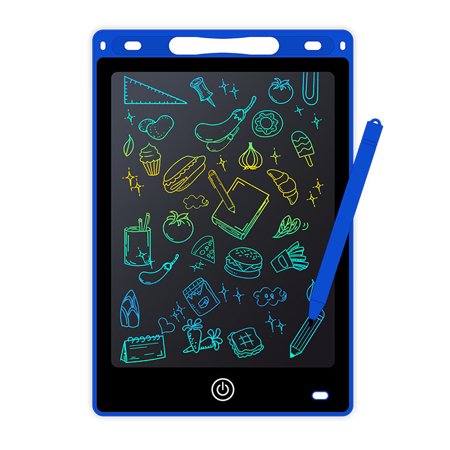 LCD Writing Tablet Graffiti Board, 10-inch Color Drawing Board, Children's Travel Essentials, Toddler Toys for Girls and Boys ,Dark Blue