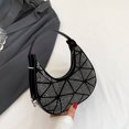 thumbnail image 4 of Bolso de mano de gran capacidad para mujer, bolso para axilas de PU, neceser de maquillaje (azul) Tmvgtek Para Estrenar, 4 of 6