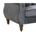 thumbnail image 5 of Uspridefurniture Wymore 79.5'' Velvet Rolled Arm Sofa,Gray, 5 of 5