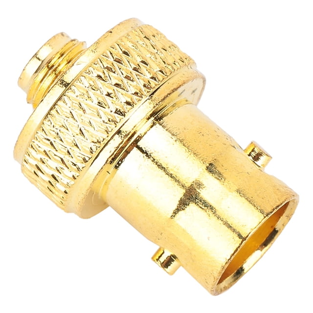 Adaptador BNC Hembra A SMA Hembra, Convertidor Coaxial RF Estable, Enchufable, Resistente, Multiusos, Evita La Corrosión, Práctico Para Comunicación Inalámbrica
