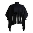 thumbnail image 4 of Veste à Manches Longues à Manches Longues à Manches Longues et Manches Longues avec Cardigan Franges, 4 of 6
