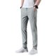 thumbnail image 1 of (Sitio independiente) Nueve puntos - Pantalones casuales verdes L para hombres 2022 Verano Nueva versión coreana Pantalones largos rectos delgados para hombres en el sitio de construcción Trabajo de, 1 of 8