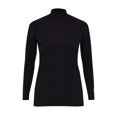 thumbnail image 4 of SParms SP-WOM-FUL-PL-HIGH-BLK-XL Plain Logo Full Body High Neck for Womens, Black - Extra Large, 4 of 10
