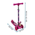thumbnail image 4 of Patin del Diablo Scooter The Baby Shop altura ajustable, tres ruedas Rosa - Minnie, 4 of 7