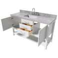 thumbnail image 3 of Ariel R061SCWRVOGRY Bayhill 60" Free Standing Single Basin Vanity Set - Grey, 3 of 7