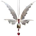 thumbnail image 1 of Atrapasueños con cristales de hadas y mariposas de ángel, adorno colgante, fabricante de arcoíris, atrapasueños de cristal, 1 of 5