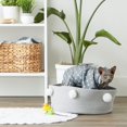 thumbnail image 4 of Design Imports CAMZ14557 Robe pour Petit Animal Gris Imprimé Treillis Patte, 4 of 4