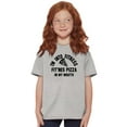 thumbnail image 4 of Fitness This Pizza Foodie Gym Workout Crewneck T Shirts Boy Girl Teen Brisco Brands XS, 4 of 6