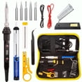 thumbnail image 1 of Kit de soldador WellerMan LCD de 80 W, temperatura ajustable 14 en 1, 1 of 6
