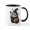 White/Black Inside, variant on CafePress - Halloween Cupcake Mugs - 11 oz Ceramic Mug - Novelty Coffee Tea Cup