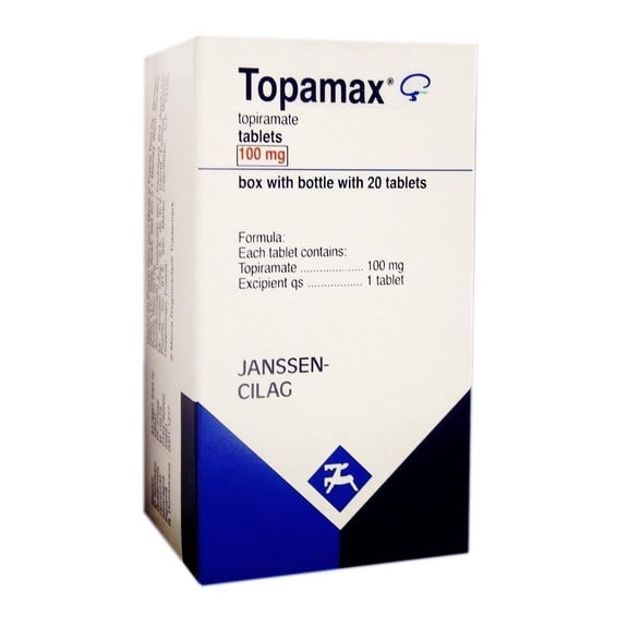 Topamax 100 mg 20 tabletas