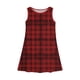 thumbnail image 5 of Teen Girls Dresses Sleeveless Plaid A-Line Dress Classic Pattern Casual Summer Dresses for Kids ,Sie:150, 5 of 7