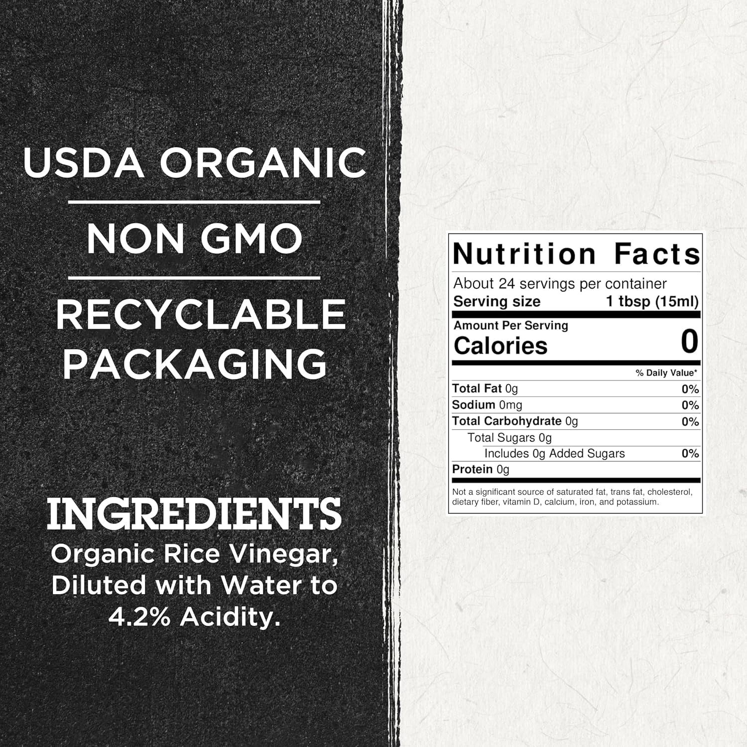 Pack of 6, Mizkan Organic Rice Vinegar, 12 fl oz