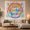 Rainbow Breath, variant on Colorful Rainbow Ring on White Background Whimsical Illustration for Meditation Enthusiasts Cheerful Art Decor Birthday Gift Tapestry Wall Hanging for Bedroom and Living Room