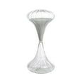 thumbnail image 2 of Reloj de arena de cristal para decoración del hogar, reloj de arena para mesa, sala de estar, festival. Blanco, 2 of 9