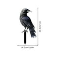 thumbnail image 2 of Halloween Card Slot Sign Board Double Printing Party For Tabletop Holiday Display Stand Rain Gauge Glass Replacement Rain Gauge Outdoor Address Plaque for outside Deer Fence Heavy Duty Dog Signs Metal, 2 of 3