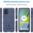 thumbnail image 2 of Slim Fit Phone Case for Motorola Moto E13, Rugged Shield Case with Military Grade Shockproof,Drop-Tested and Camera Lens Protection Cover for Moto E13, HD Blue, 2 of 6