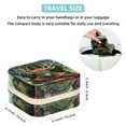 thumbnail image 5 of Bohemian Travel Portable Square Jewelry Box Organizer Earring Necklace Bracelet Holder Decorative Display Case Stand Storage Box, 5 of 6