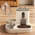 thumbnail image 4 of Blue 2-in-1 Intelligent Pet Feeder & Waterer with 2200ML Food Capacity, 800ML Water Tank, Circulating Water Purification, Anti-Blocking Dry/Freeze-Dried Food Design, Detachable Stainless Steel Bowl, 4 of 6