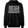 thumbnail image 2 of OXI Hoodie Sweatshirt - Basic Casual Hoodie for Men's and Women Fleece Hoodie Long Sleeve - Black 2X-Large, 2 of 3