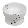Ceramic Raised Cat Bowl Neck Protection Elevated Cat Bowl Kitten Water Bowl