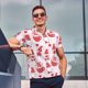 thumbnail image 4 of Fotbe Valentine Gnomes Camiseta Polo de Golf para Hombre con Estampado – Camisa Deportiva Transpirable con Cuello Abotonado-Medium, 4 of 6