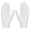 White, variant on GiLiling 12-Pairs White Cotton Gloves, Breathable Work Glove Liners for Dry Hands, Stretchy Fit Moisturizing Gloves for Jewelry Inspection and SPA Care, Universal Size