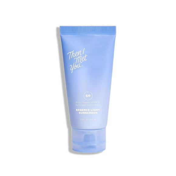 Protector solar Then I Met You Essence Light SPF 50, 50 ml, vegano