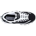 thumbnail image 2 of Skechers Women's D'Lites Original Shoe, Black/White, 7 W US, 2 of 5