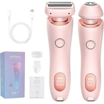 Cozy Home Razor, Cozy Home Electric Shaver for Women, Electric Shaver and Razor Rechargeable 2-in-1 Body and Facial Epilator, Ipx7 Waterproof, Wet & Dry Use (Pink,1PC)