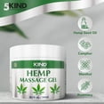 thumbnail image 2 of 5Kind Hemp Active Gel 10.1 fl oz - High Strength Hemp Massage Gel, 2 of 11