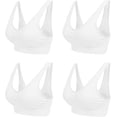 thumbnail image 1 of Sujetador cómodo para mujer, bustier clásico, push up y sin aros, paquete de 1, paquete de 4, 1 of 5